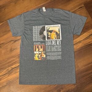 Lana Del Rey T-Shirt, Blue Banisters, Unisex Fan Tee Medium